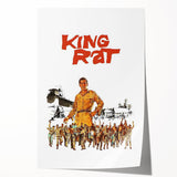 Vintage Film Posters 1960s - King Rat Classic War Movie Poster