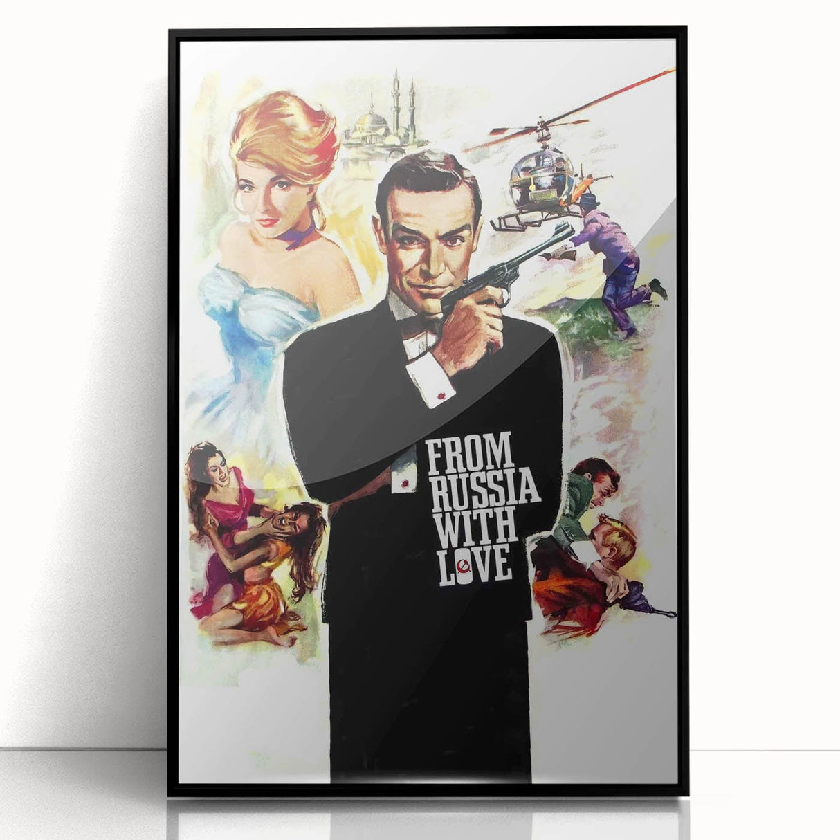 1960s Movie Posters - From Russia with Love | Classic 60s Movie Prints