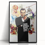 1960s Movie Posters - From Russia with Love | Classic 60s Movie Prints