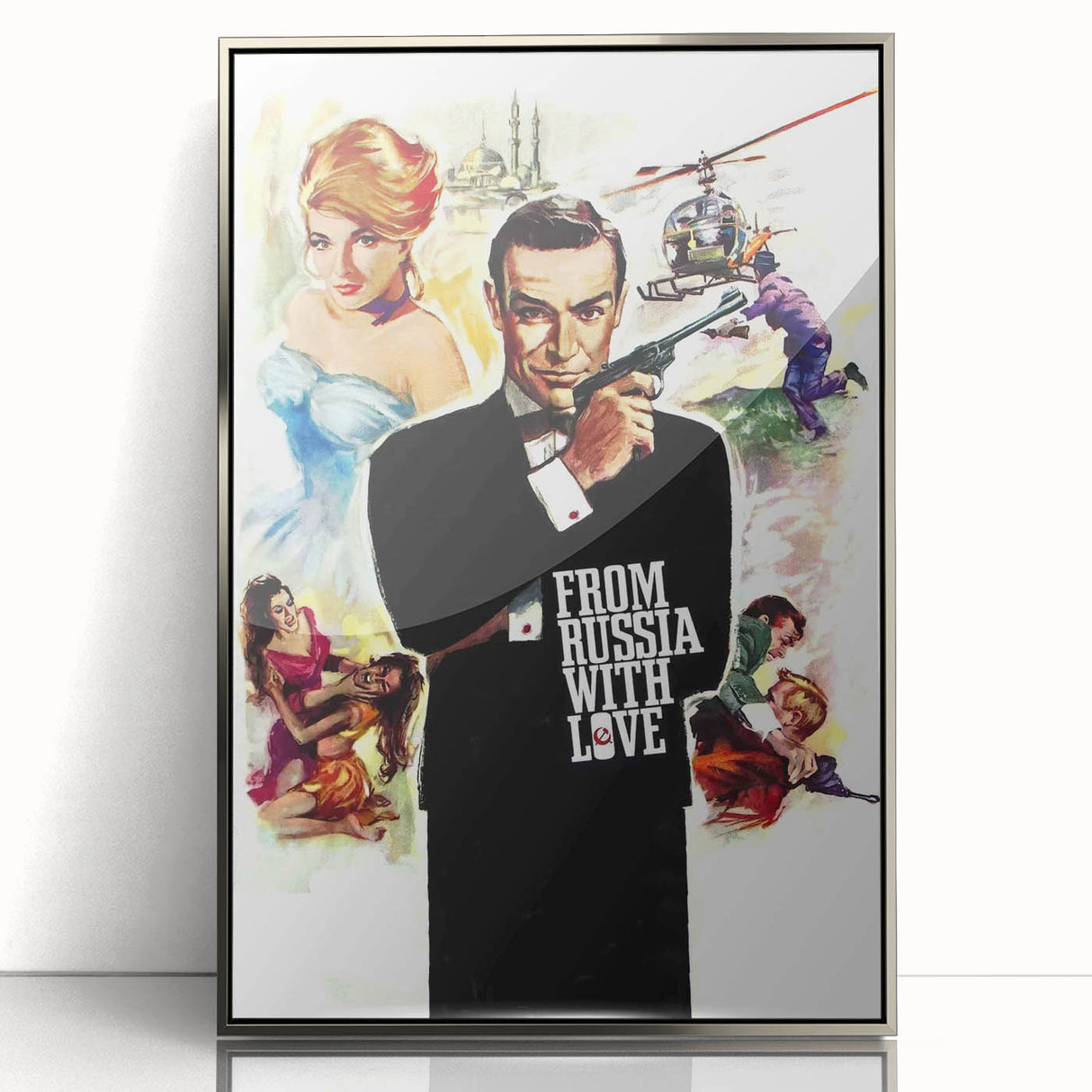 1960s Movie Posters - From Russia with Love | Classic 60s Movie Prints
