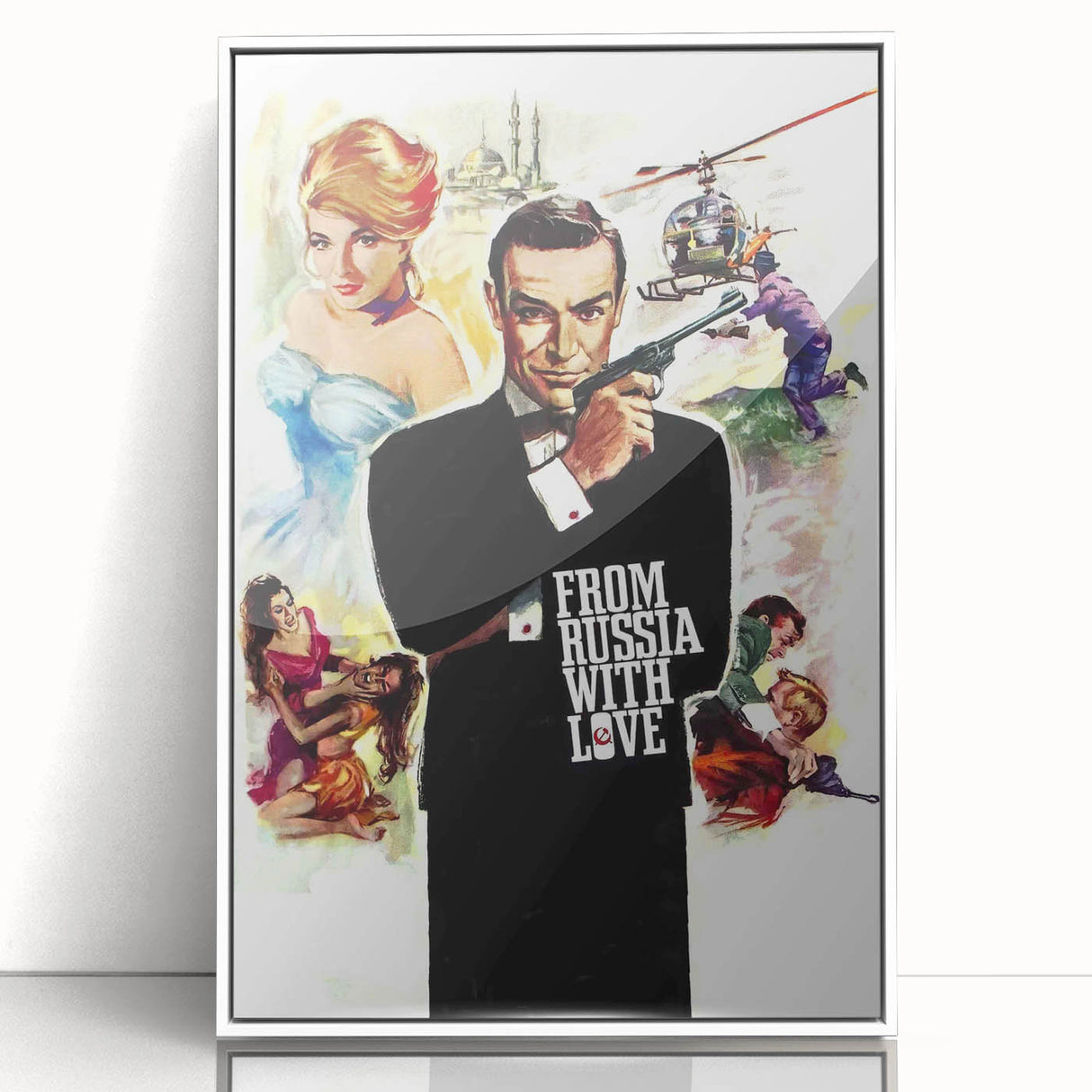 1960s Movie Posters - From Russia with Love | Classic 60s Movie Prints
