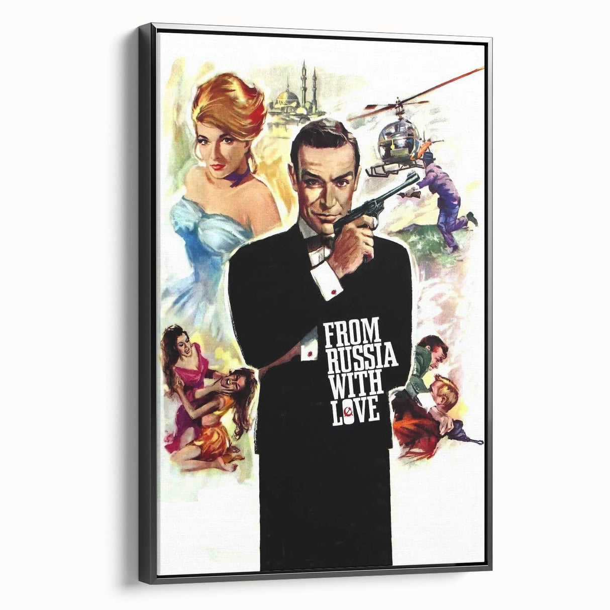 1960s Movie Posters - From Russia with Love | Classic 60s Movie Prints