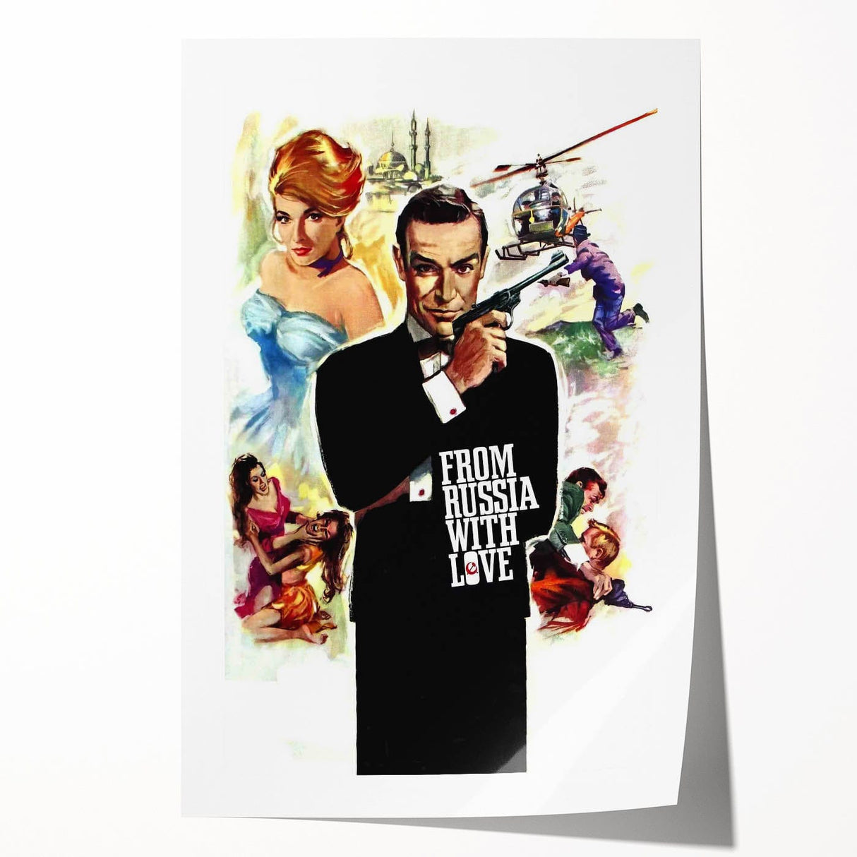 1960s Movie Posters - From Russia with Love | Classic 60s Movie Prints