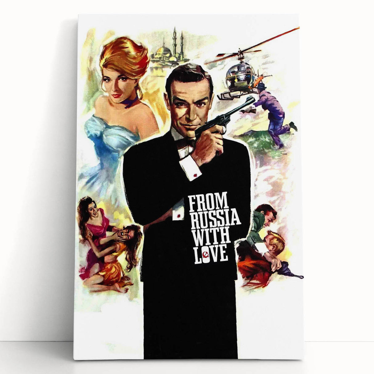 1960s Movie Posters - From Russia with Love | Classic 60s Movie Prints