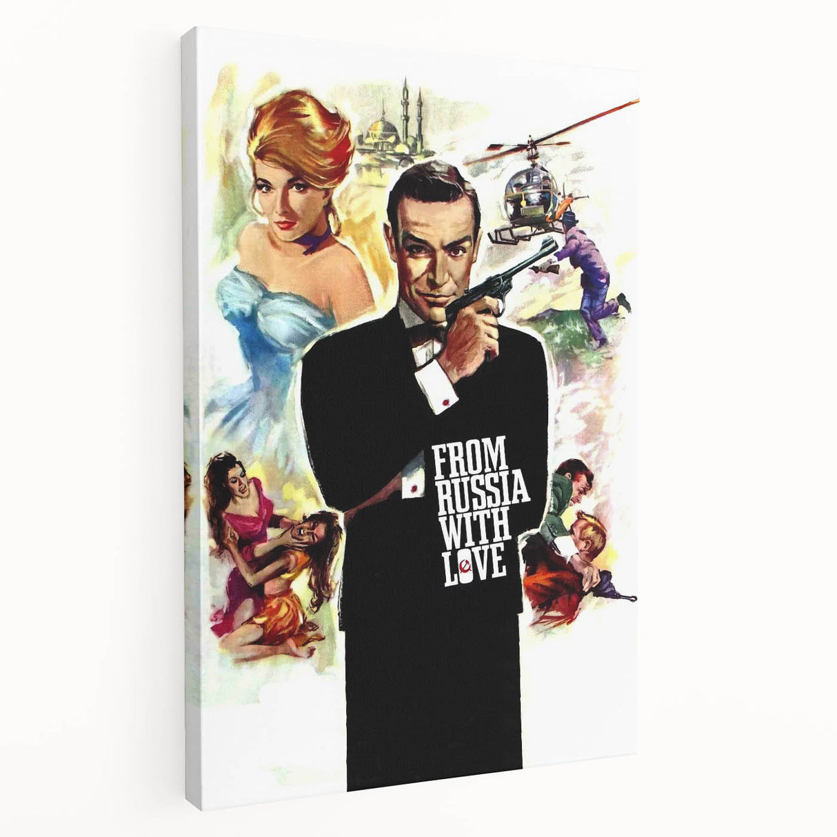 1960s Movie Posters - From Russia with Love | Classic 60s Movie Prints
