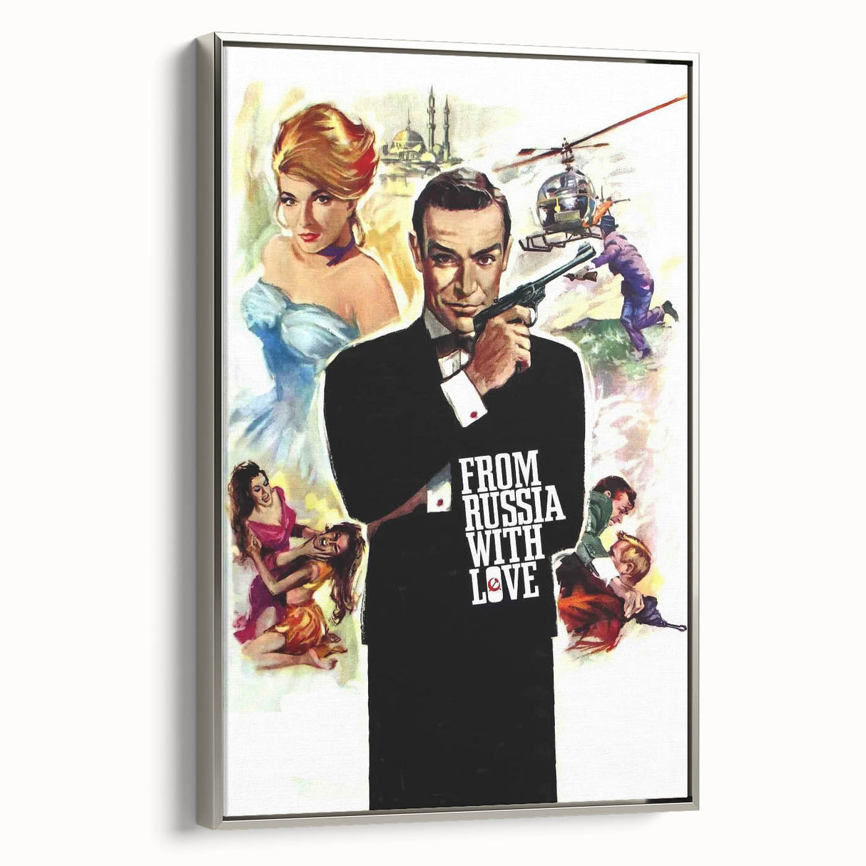 1960s Movie Posters - From Russia with Love | Classic 60s Movie Prints