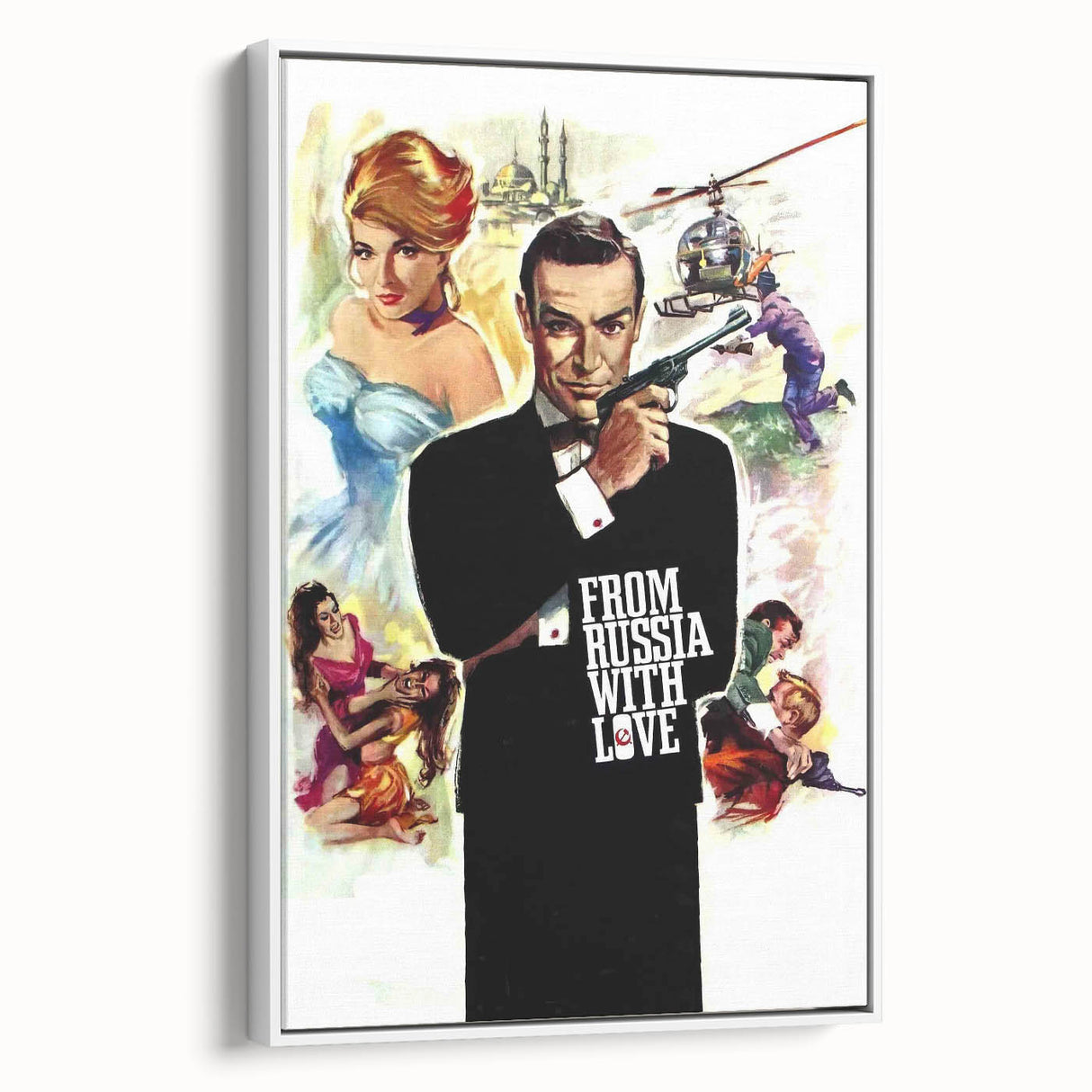 1960s Movie Posters - From Russia with Love | Classic 60s Movie Prints