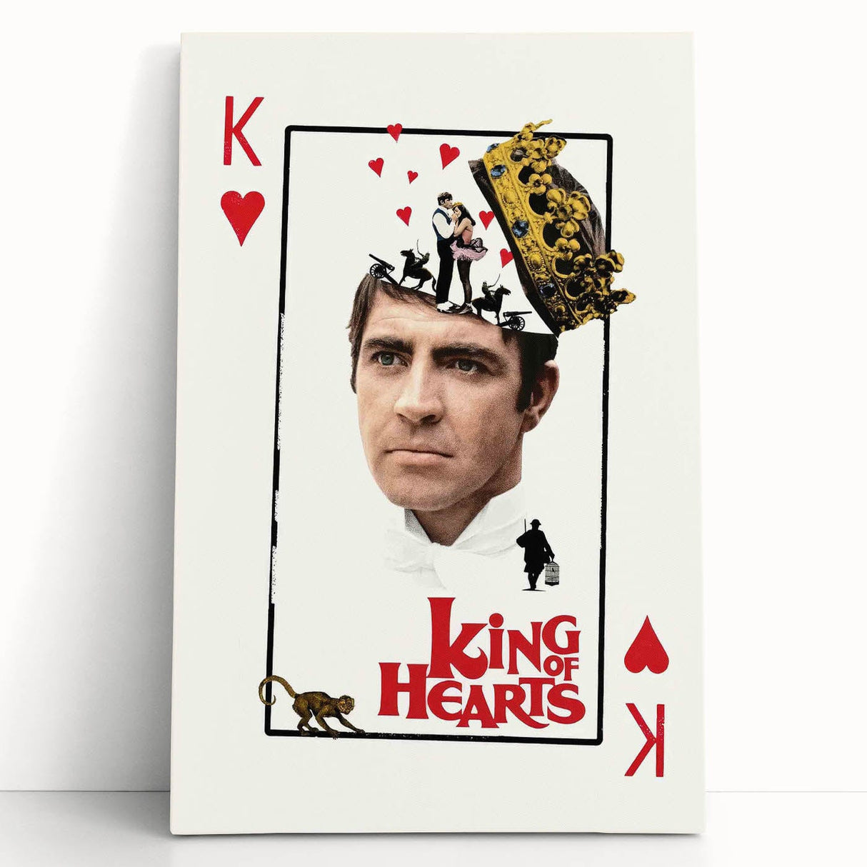 Vintage Film Posters 1960s - King of Hearts Classic Movie Art