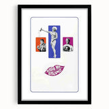Vintage Film Poster 1960s - Kiss Me, Stupid Retro Cinema Print