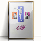 Vintage Film Poster 1960s - Kiss Me, Stupid Retro Cinema Print