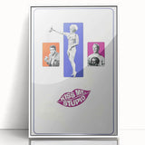 Vintage Film Poster 1960s - Kiss Me, Stupid Retro Cinema Print