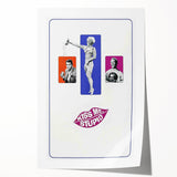 Vintage Film Poster 1960s - Kiss Me, Stupid Retro Cinema Print
