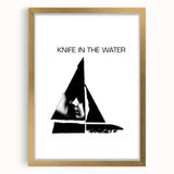 Mid-Century Movie Poster - Knife in the Water 1962 Classic Print