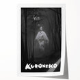 Vintage 60s Movie Poster - Kuroneko 1968 Retro Japanese Film Art