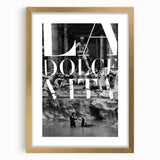 Classic 60s Movie Prints – La Dolce Vita 1960s Vintage Film Poster