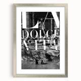 Classic 60s Movie Prints – La Dolce Vita 1960s Vintage Film Poster