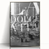 Classic 60s Movie Prints – La Dolce Vita 1960s Vintage Film Poster