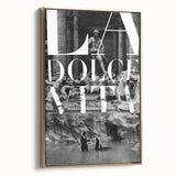 Classic 60s Movie Prints – La Dolce Vita 1960s Vintage Film Poster