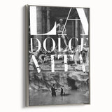 Classic 60s Movie Prints – La Dolce Vita 1960s Vintage Film Poster