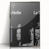Mid-Century Movie Posters – La Notte 1961 Vintage Film Print