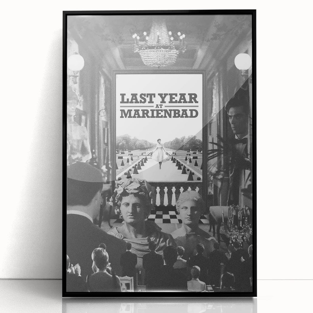 Vintage Film Posters 1960s – Last Year at Marienbad Movie Print