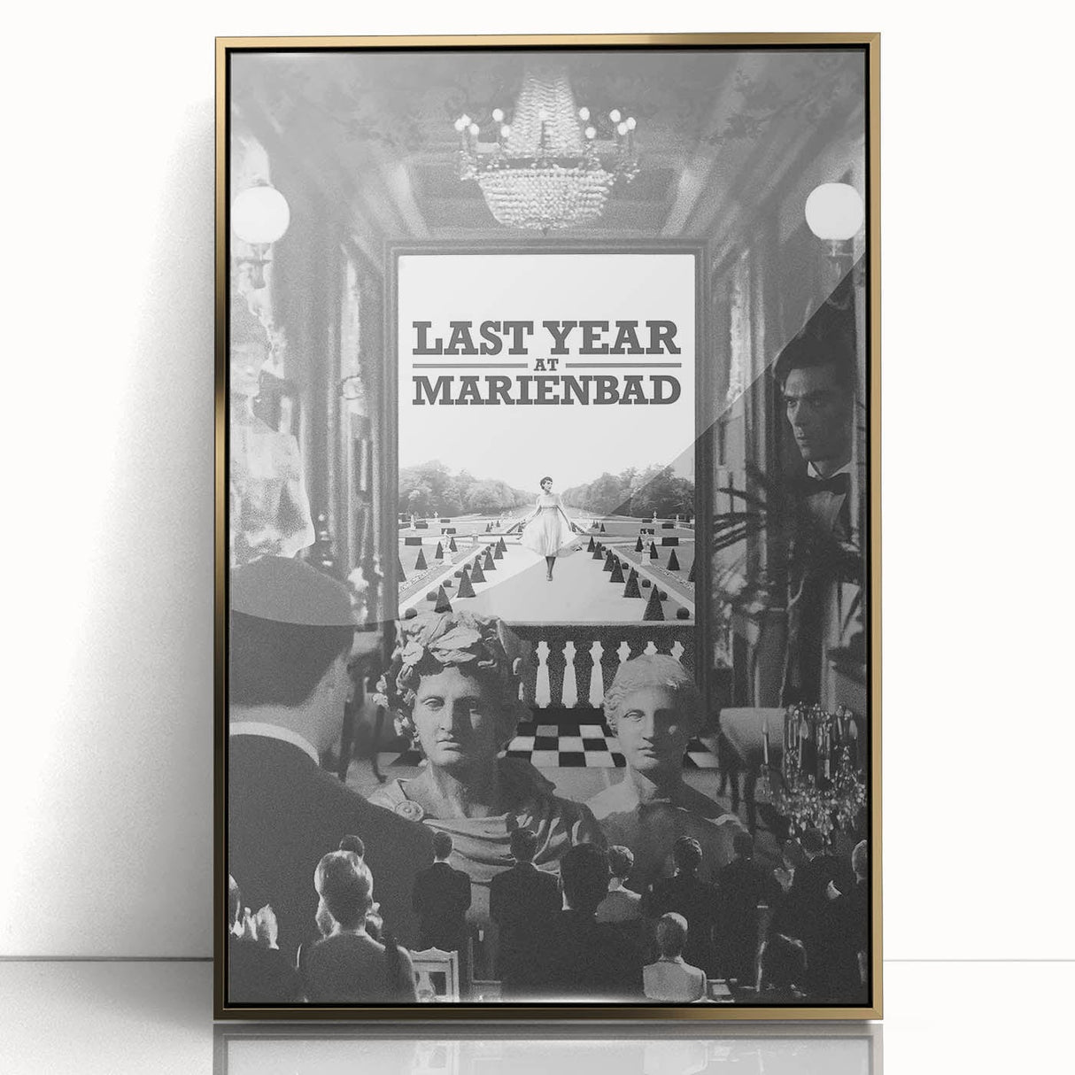 Vintage Film Posters 1960s – Last Year at Marienbad Movie Print