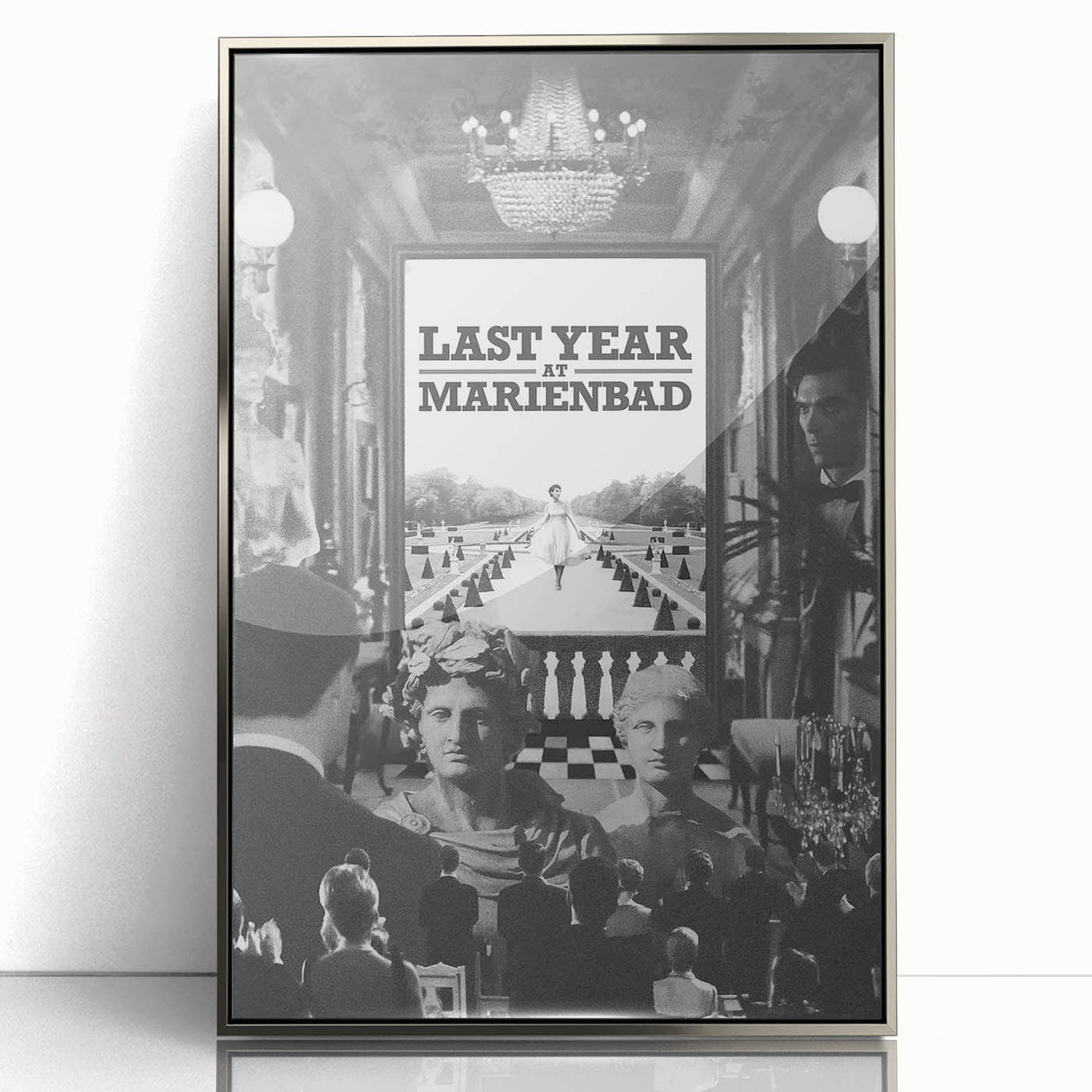 Vintage Film Posters 1960s – Last Year at Marienbad Movie Print