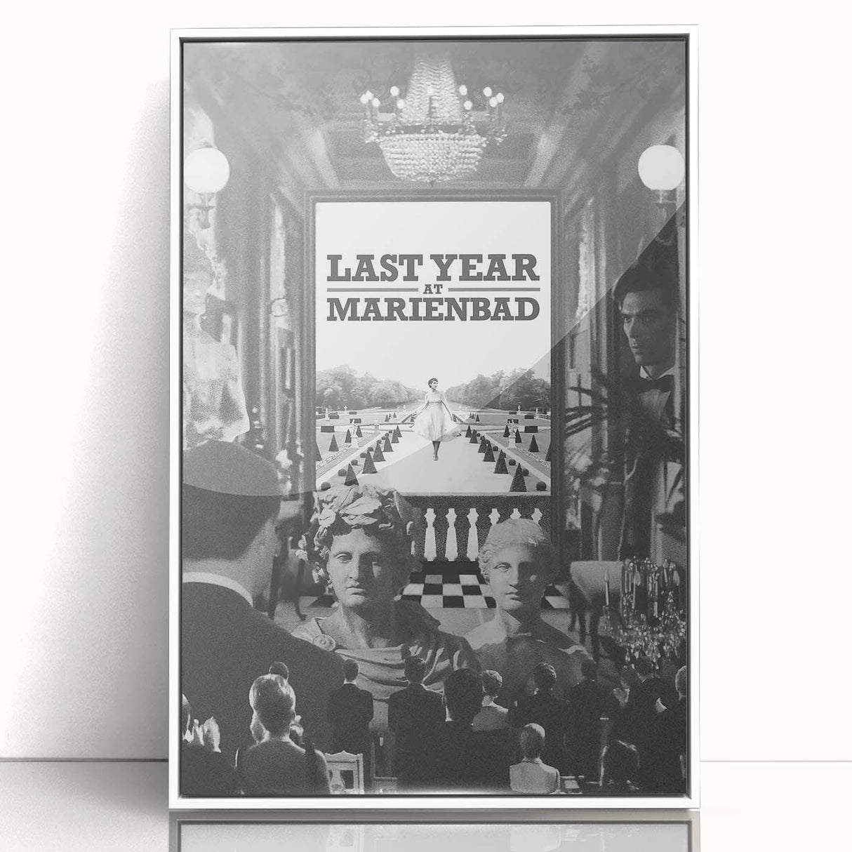 Vintage Film Posters 1960s – Last Year at Marienbad Movie Print