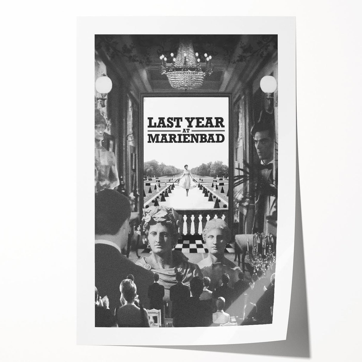 Vintage Film Posters 1960s – Last Year at Marienbad Movie Print