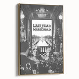 Vintage Film Posters 1960s – Last Year at Marienbad Movie Print