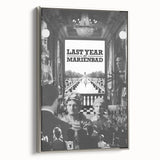 Vintage Film Posters 1960s – Last Year at Marienbad Movie Print