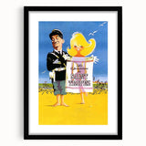 Retro Cinema Art 1960s – Le Gendarme de Saint-Tropez Vintage Poster