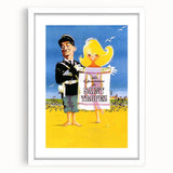 Retro Cinema Art 1960s – Le Gendarme de Saint-Tropez Vintage Poster