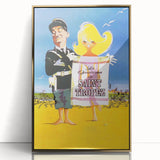 Retro Cinema Art 1960s – Le Gendarme de Saint-Tropez Vintage Poster