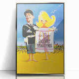 Retro Cinema Art 1960s – Le Gendarme de Saint-Tropez Vintage Poster