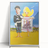 Retro Cinema Art 1960s – Le Gendarme de Saint-Tropez Vintage Poster