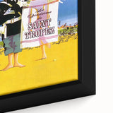 Retro Cinema Art 1960s – Le Gendarme de Saint-Tropez Vintage Poster