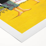 Retro Cinema Art 1960s – Le Gendarme de Saint-Tropez Vintage Poster