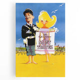 Retro Cinema Art 1960s – Le Gendarme de Saint-Tropez Vintage Poster