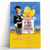 Retro Cinema Art 1960s – Le Gendarme de Saint-Tropez Vintage Poster