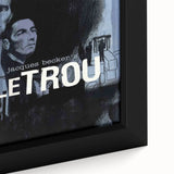 Vintage 60s Movie Poster – Le Trou Noir Crime Film Print