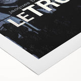 Vintage 60s Movie Poster – Le Trou Noir Crime Film Print