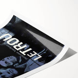 Vintage 60s Movie Poster – Le Trou Noir Crime Film Print