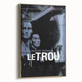 Vintage 60s Movie Poster – Le Trou Noir Crime Film Print