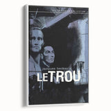 Vintage 60s Movie Poster – Le Trou Noir Crime Film Print