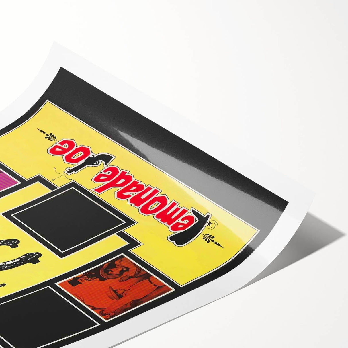 Mid-Century Movie Posters – Lemonade Joe 1960s Vintage Film Print