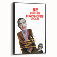 Classic 60s Movie Prints – Ne Nous Fâchons Pas Vintage Film Poster