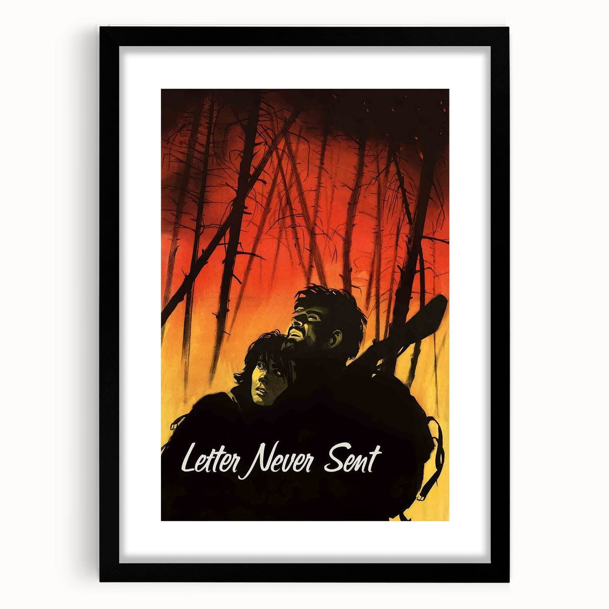 1960s Movie Posters – Letter Never Sent Vintage Film Art Print