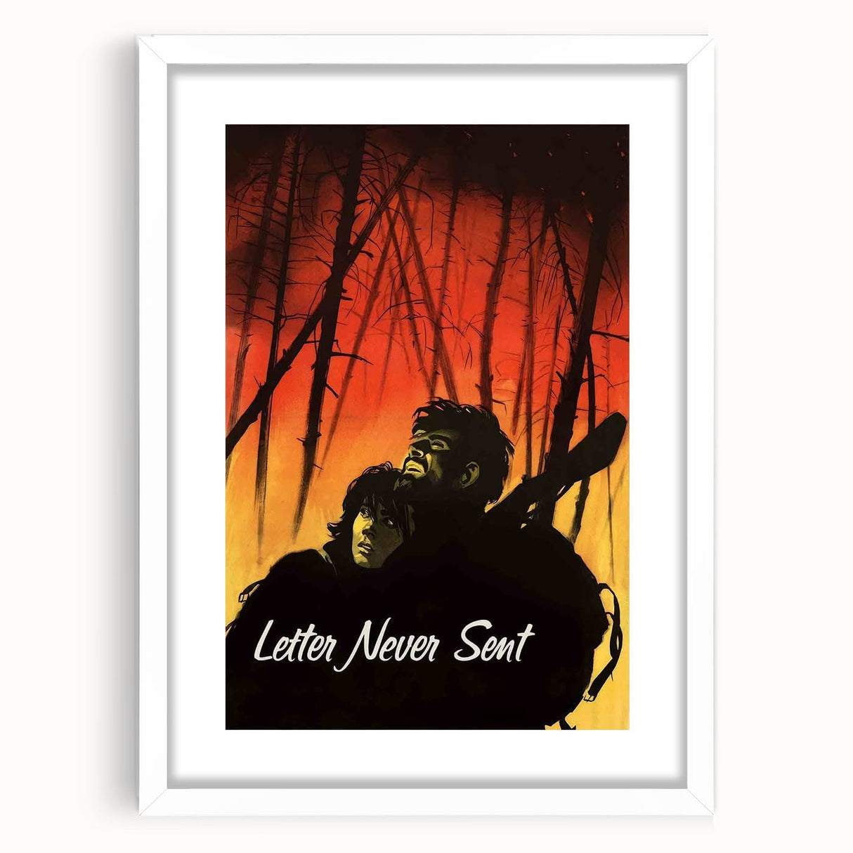 1960s Movie Posters – Letter Never Sent Vintage Film Art Print