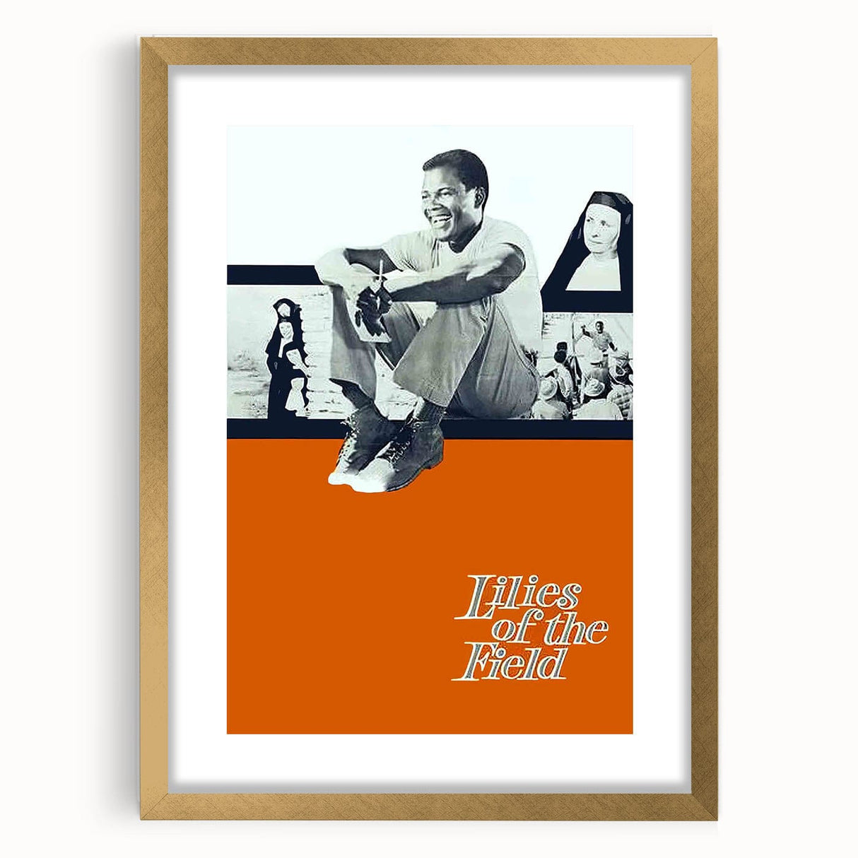 Vintage Film Posters 1960s – Lilies of the Field Classic Movie Print